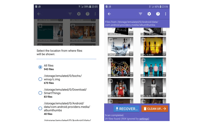 DiskDigger App - Learn How to Recover Files