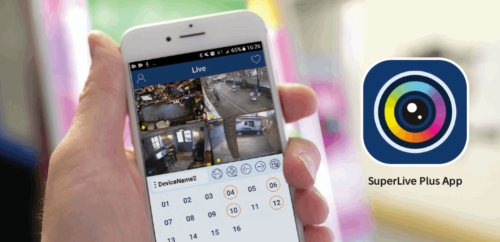 SuperLive App - Monitor a Camera Remotely