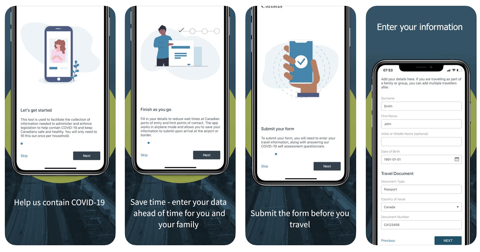 Isla working | ArriveCAN App - Learn How to Download